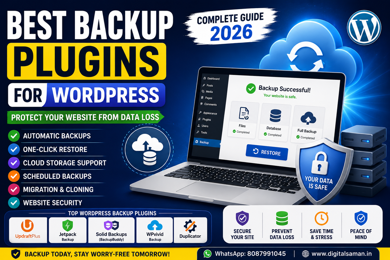 best backup plugins for wordpress