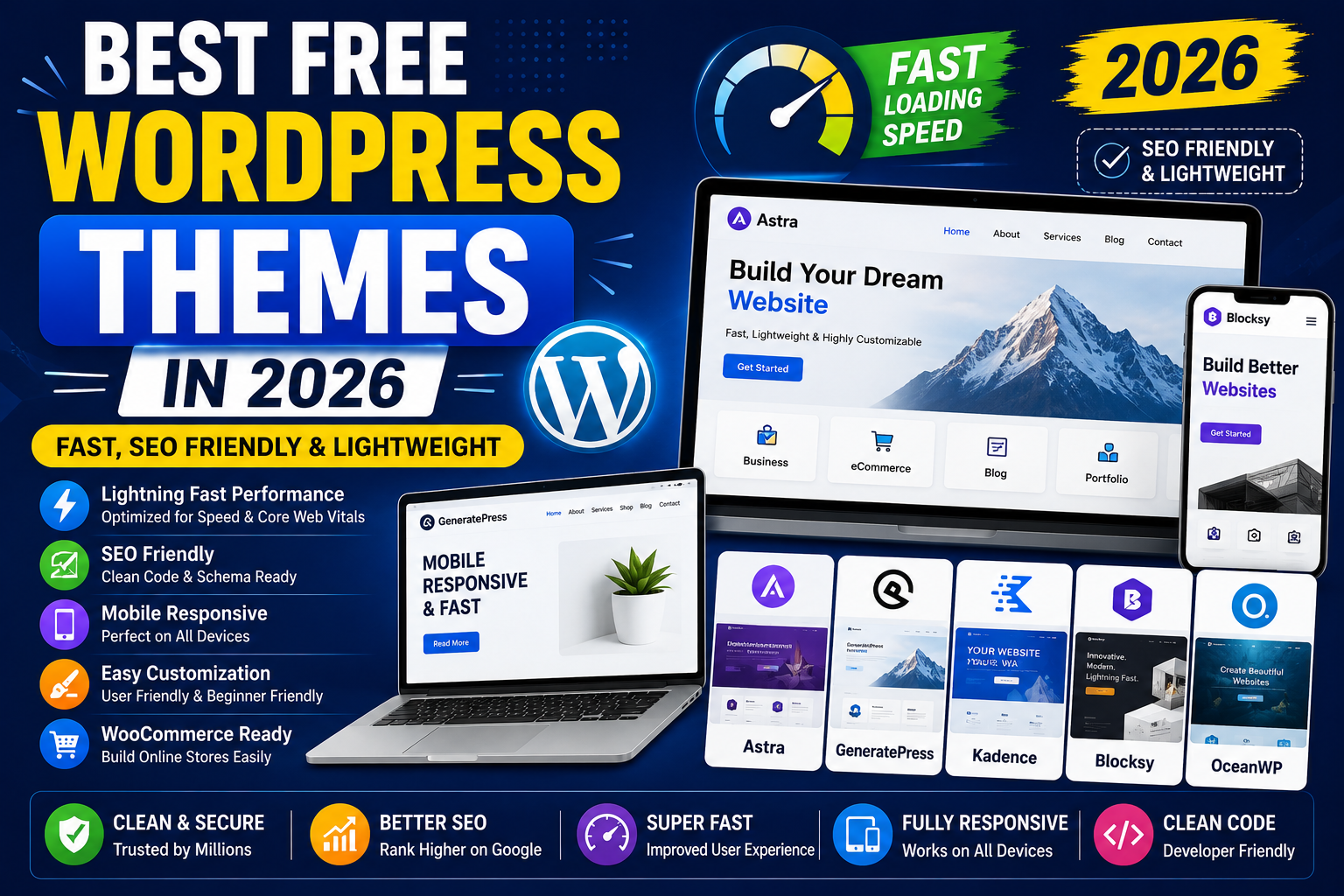 best free wordpress themes