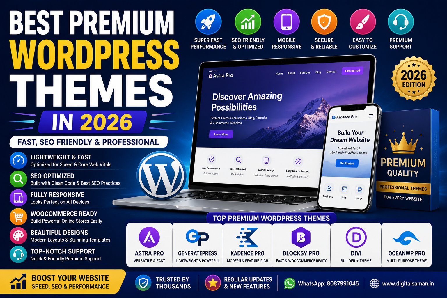 best premium wordpress themes