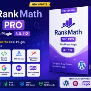 Rank Math SEO PRO WordPress Plugin v3.0.112 – Advanced SEO Toolkit for Higher Google Rankings