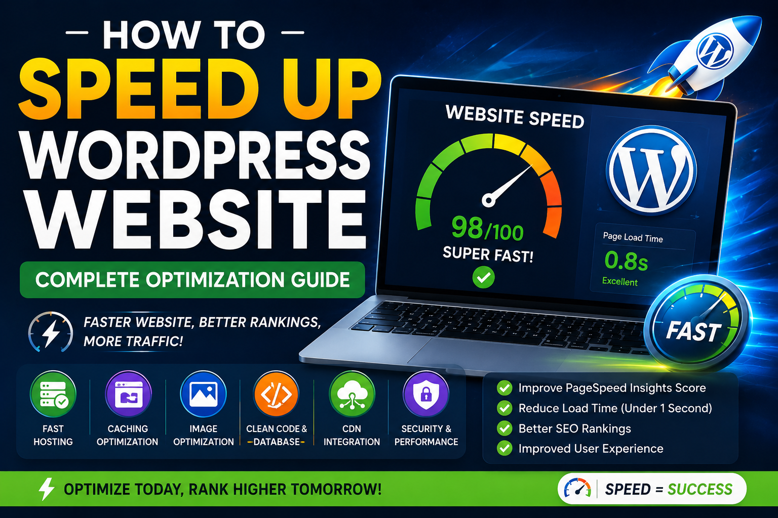 How to Speed Up WordPress Website – Complete Optimization Guide
